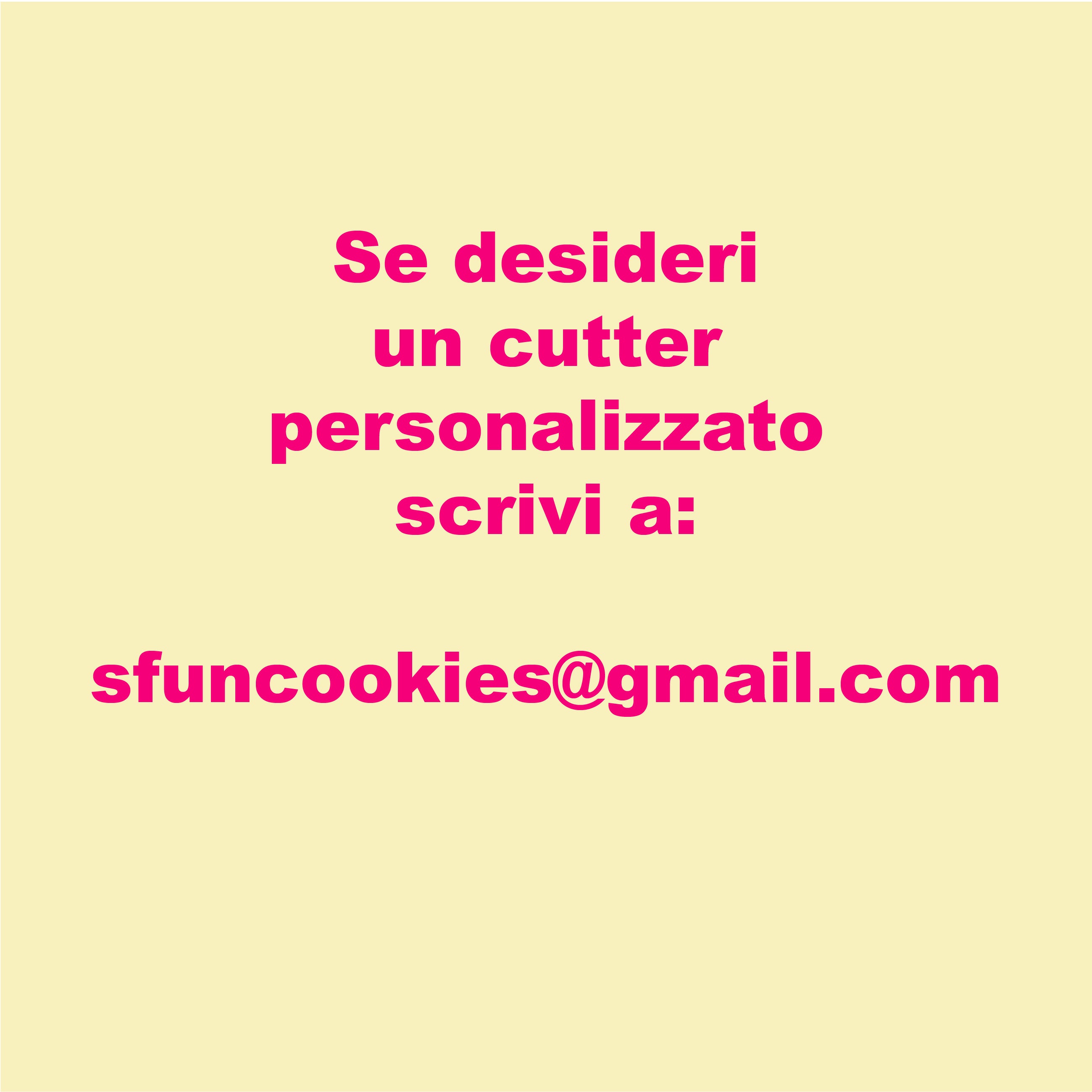 CUTTER PERSONALIZZATO