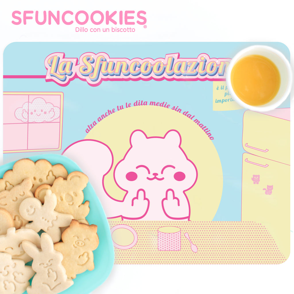 TOVAGLIETTE DA COLAZIONE SFUNCOOKIES